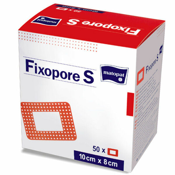 Fixopore S ovál 6.5x9.5cm - sterilní náplast 50ks porovnat ceny