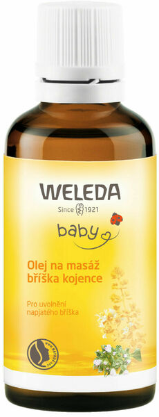 Weleda Olej na masáž bříška kojence 50ml porovnat ceny