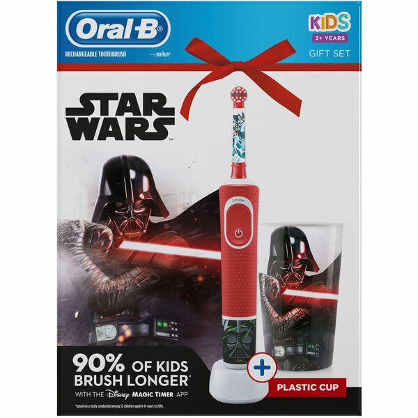 Oral-B Vitality D100 Star Wars Zubní kartáček+hrníček 1ks porovnat ceny
