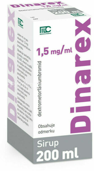 Dinarex 1,5 mg/ml sirup 200ml porovnání ceny