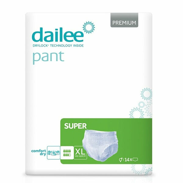 DAILEE Pant Premium SUPER Inkontinenční kalhotky XL 14 ks porovnat ceny