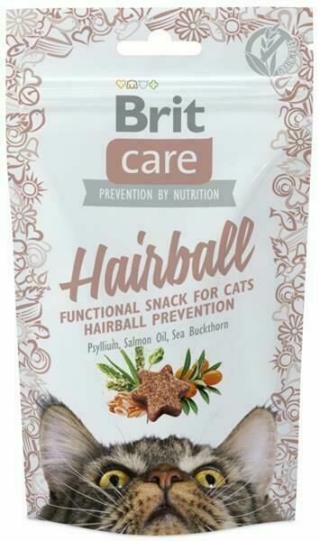 Brit Care Cat Snack Hairball 50g porovnat ceny