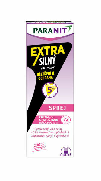 Paranit Extra silný sprej 100ml + Hřeben porovnat ceny