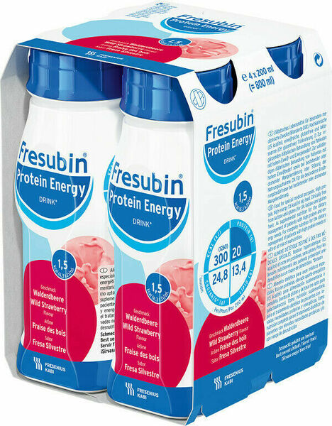 Fresubin protein energy lesní jahoda perorální roztok 4x200ml porovnat ceny