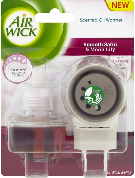 Airwick Electric komplet Jemný satén a měsíční lilie 19ml porovnat ceny