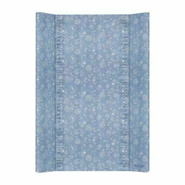 CEBA Podložka přebalovací měkká 2hranná 70x50cm Denim Style Boho blue Ceba porovnat ceny