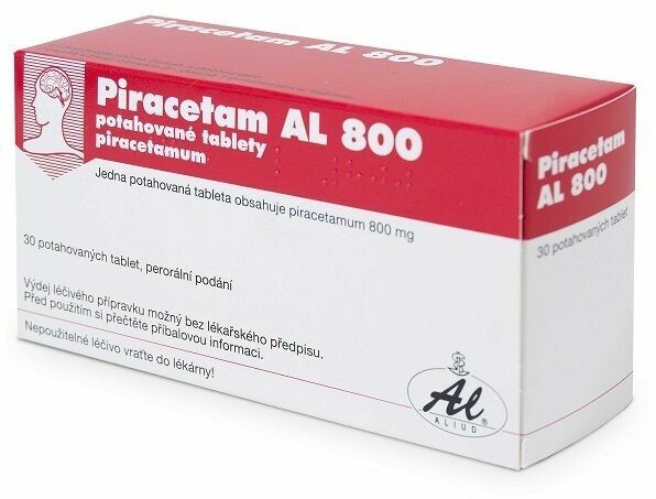 Piracetam AL 800 tablety potažené 30x800mg porovnat ceny