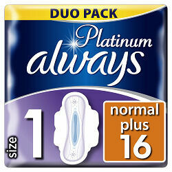 Always vložky Ultra Platinum Normal Duo 16ks porovnat ceny
