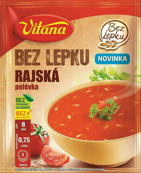 Vitana  Bez lepku Rajská polévka 76g porovnat ceny