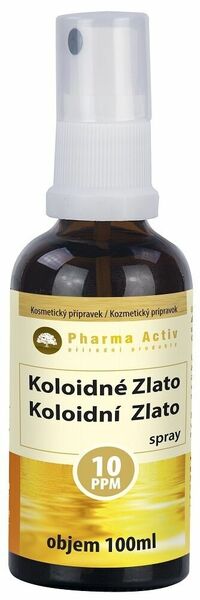 Pharma Activ  Koloidní zlato 10ppm 100ml spray porovnat ceny