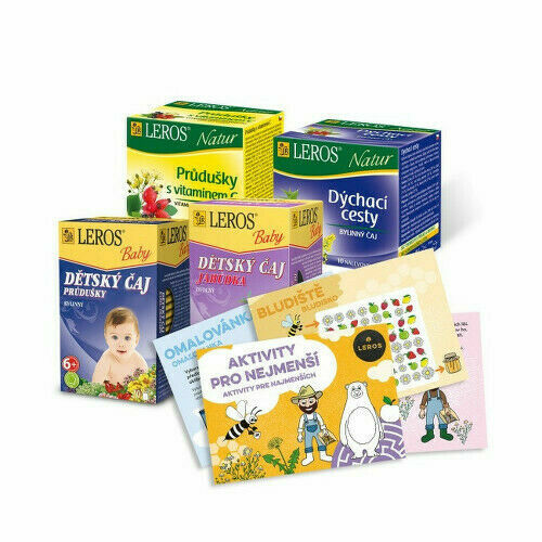LEROS Aktivity pro nejmenší+bylinné čaje n.s.60ks porovnat ceny