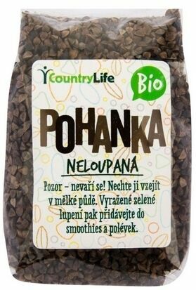 Country Life Pohanka neloupaná BIO 400g porovnat ceny