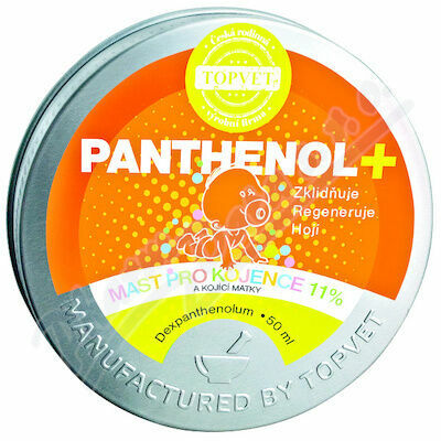TOPVET Panthenol+ Mast pro kojence a matky11% 50ml porovnat ceny