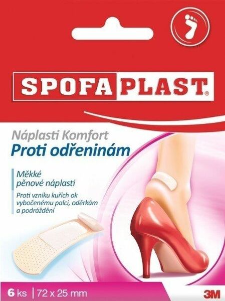 3M Spofaplast 186 Náplast Komfort proti odřeninám 6ks porovnat ceny