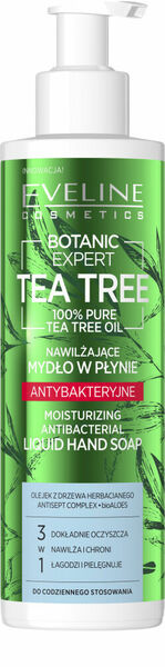 Eveline Cosmetics  Eveline Botanic Expert Tea Tree tekuté mýdlo 200ml porovnat ceny