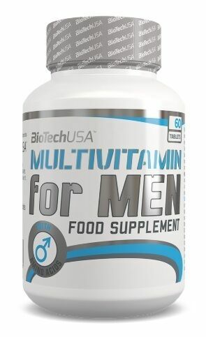 BiotechUSA Multivitamin for Men 60 tbl porovnat ceny