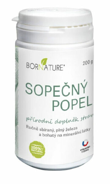 Bornature Sopečný popel 200g porovnat ceny