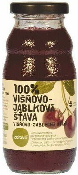 ZDRAVO Šťáva 100% višňovo-jablková 200ml porovnat ceny