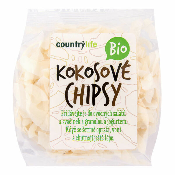 COUNTRY LIFE Kokosové chipsy 150 g BIO porovnat ceny