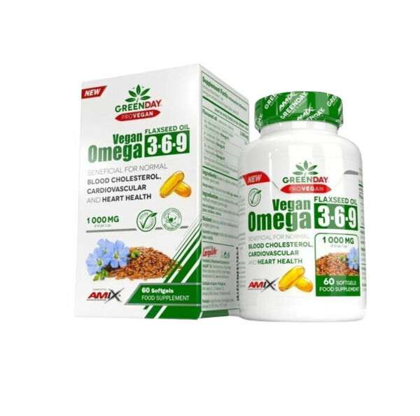 Amix ProVegan Omega 3-6-9, 60 softgels porovnat ceny