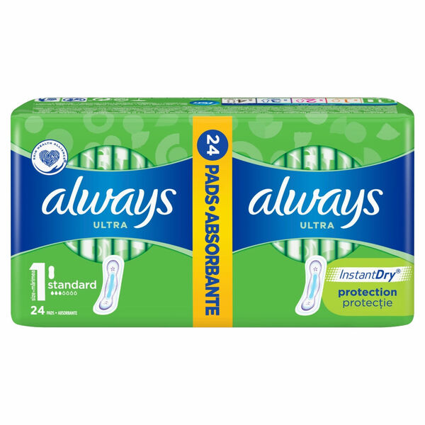 ALWAYS Ultra Standart vel.1 Hygienické vložky 24 ks porovnat ceny