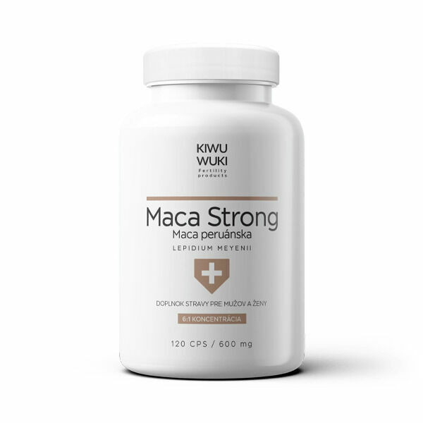 Kiwu Wuki BIO Maca Strong 120 kapslí porovnat ceny
