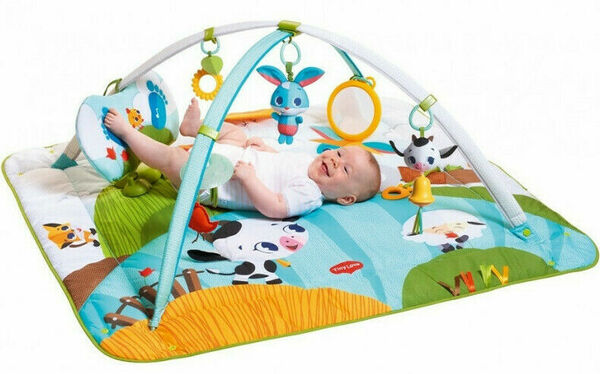 Tiny Love, Hrací deka s hrazdou Gymini Kick & Play Tiny Farm porovnat ceny