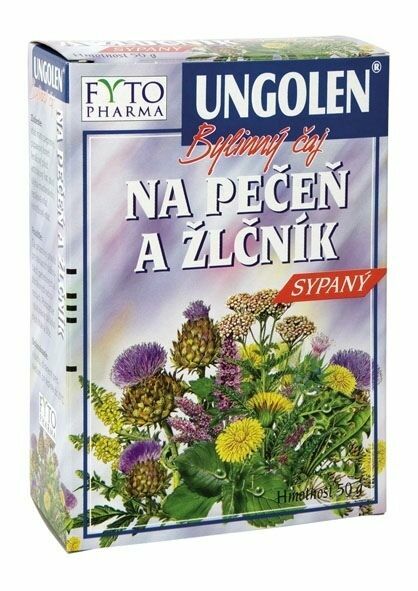 Fytopharma Ungolen Bylinný čaj játra+žlučník 50g porovnat ceny