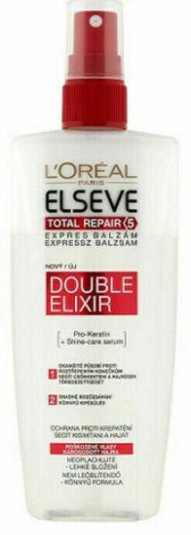 Elseve Total Repair 5 Biphase dvoufázový sprej pro poškozené oslabené vlasy 200ml porovnat ceny