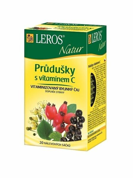 LEROS NATUR Kašel.průdušky s vitamin.C 20x1.5g porovnat ceny