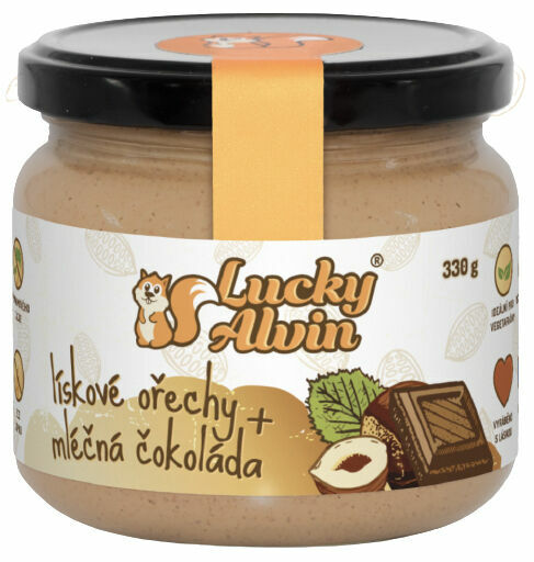 Lucky Alvin Lískooříškový krém s mléčnou čokoládou 330g porovnat ceny