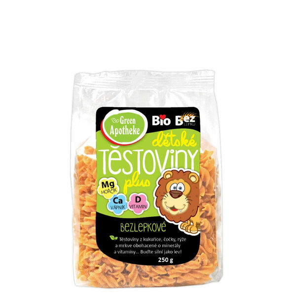 GREEN APOTHEKE Těstoviny dětské BIO LEV 250 g porovnat ceny