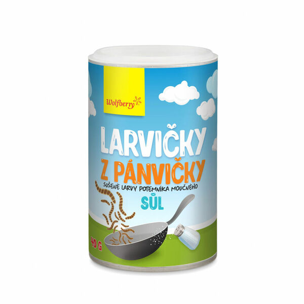 WOLFBERRY Larvičky z pánvičky sůl bezlepkové 40 g porovnat ceny