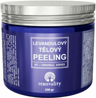 Renovality Levandulový tělový peeling 200g porovnat ceny