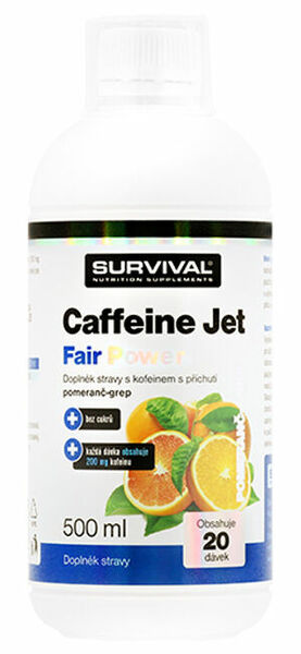 Survival Nutrition Caffeine Jet Fair Power 500ml porovnat ceny