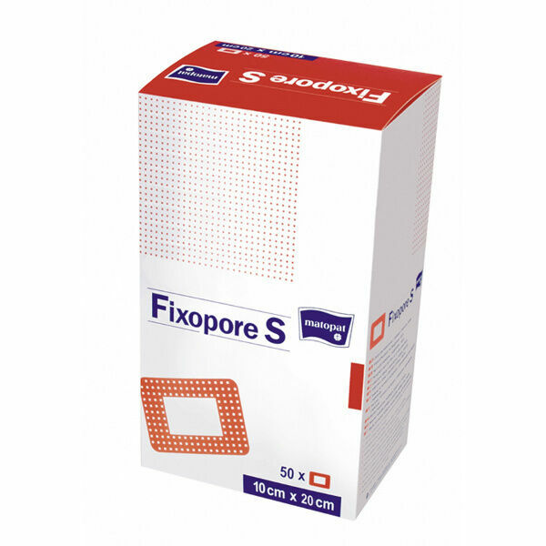 Fixopore S 10 x 20 cm á 50 ks sterilní náplast porovnat ceny