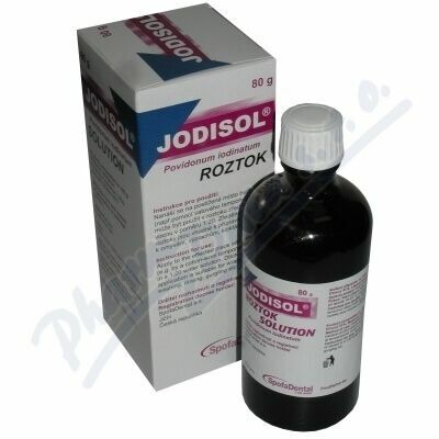 Jodisol Roztok tekutina 80g porovnat ceny