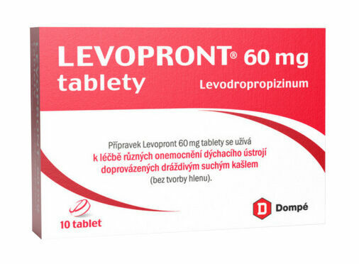 Levopront 60mg 10 tablet porovnat ceny