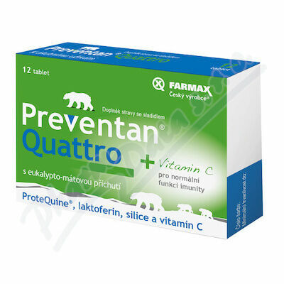 Preventan Quattro 12 tablet porovnat ceny