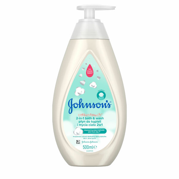 Johnson's Baby Cottontouch Koupel a mycí gel 2v1 500 ml porovnat ceny
