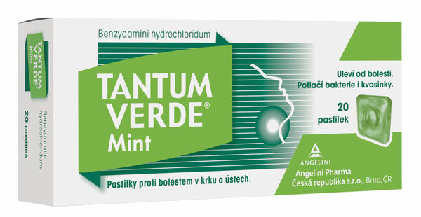 Tantum Verde Mint 20 pastilek porovnat ceny