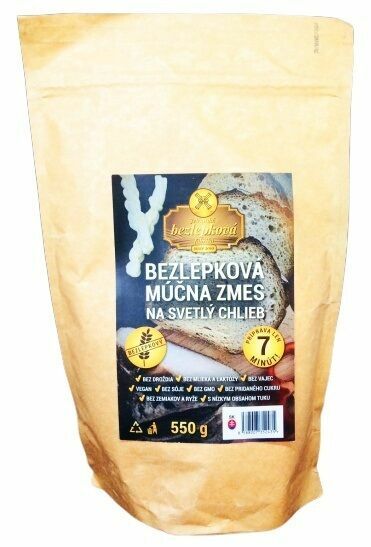 Najtelo  Bezlepková moučná směs na světlý chléb 550g porovnat ceny