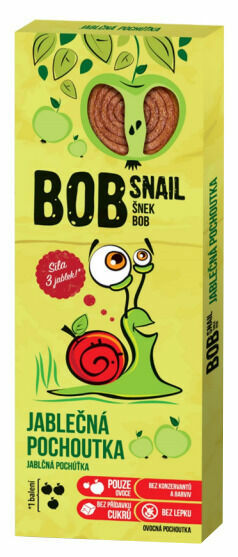 Šnek Bob jablečné rolky 30g porovnat ceny