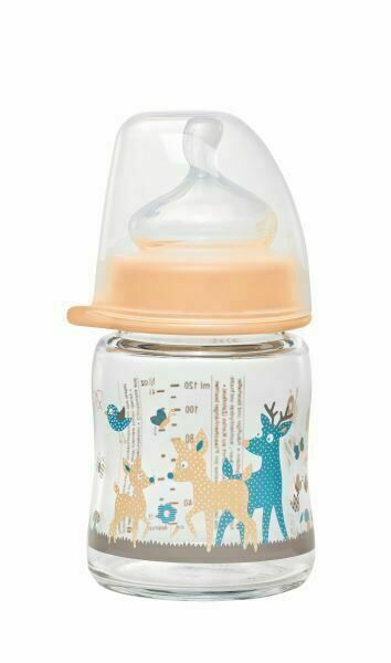 NIP Láhev sklo široká silikon-M holka 120ml porovnat ceny