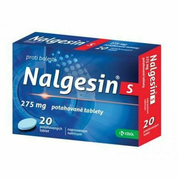 NALGESIN S 275 mg 20 potahovaných tablet porovnat ceny