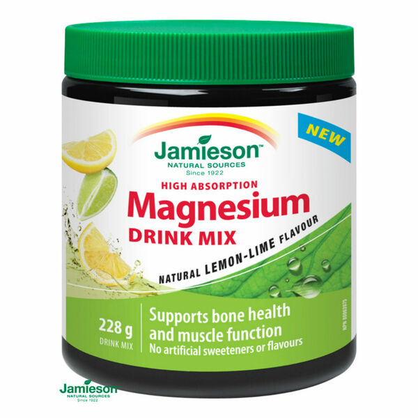 JAMIESON Hořčík DRINK MIX příchuť citrón+limetka 228g porovnat ceny