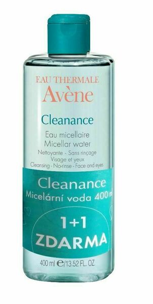 AVENE Cleanance micelární voda 2 x 400ml porovnat ceny
