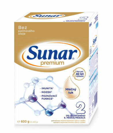 Sunar Premium 2 600g porovnat ceny