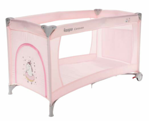 Zopa Postýlka skládací Caravan Unicorn Rose porovnat ceny