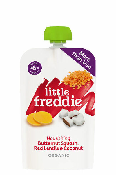 Little Freddie Máslová dýně a červená čočka s kokosem 120g porovnat ceny